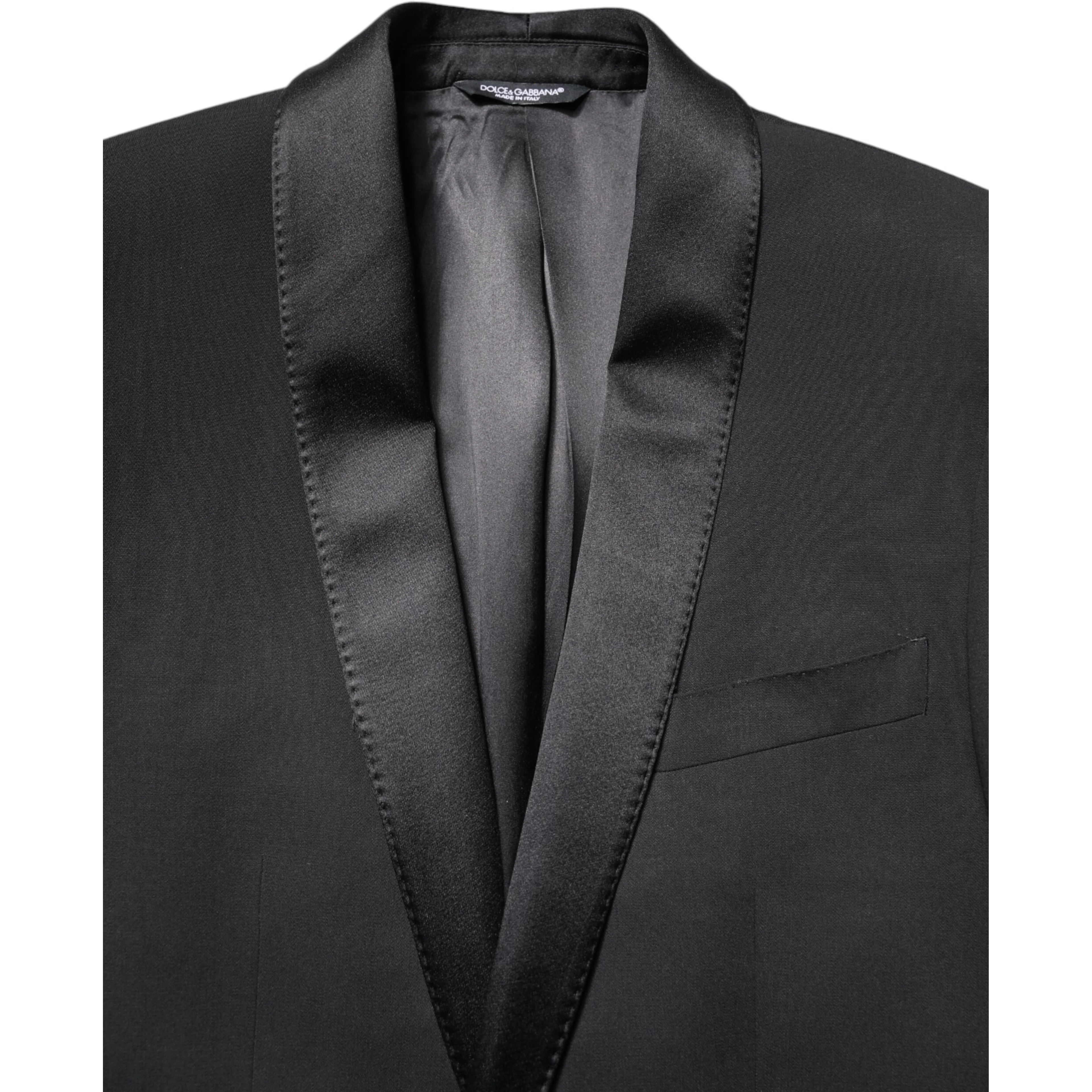 Black Single Breasted Men Coat MARTINI Blazer