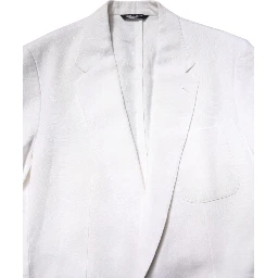 White Single Breasted Men Coat Blazer Suit