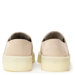 Low-top Sneaker In Suede Beige