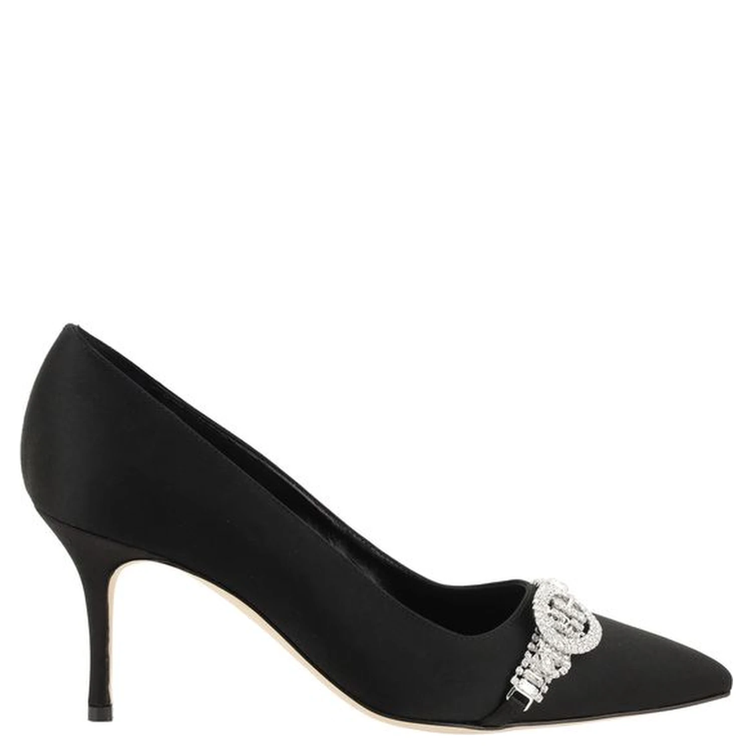 Black Asapump Satin Pumps