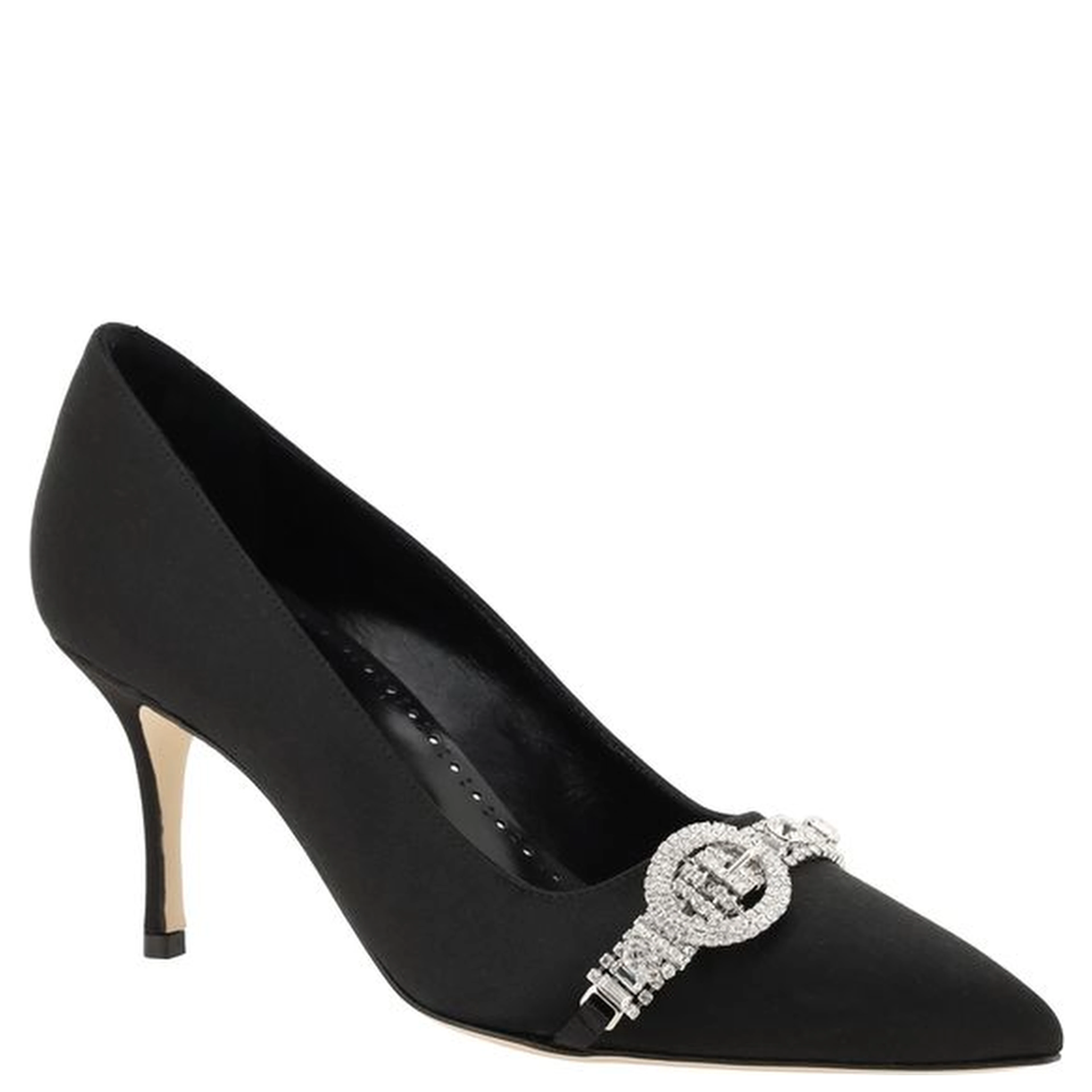 Black Asapump Satin Pumps
