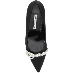 Black Asapump Satin Pumps