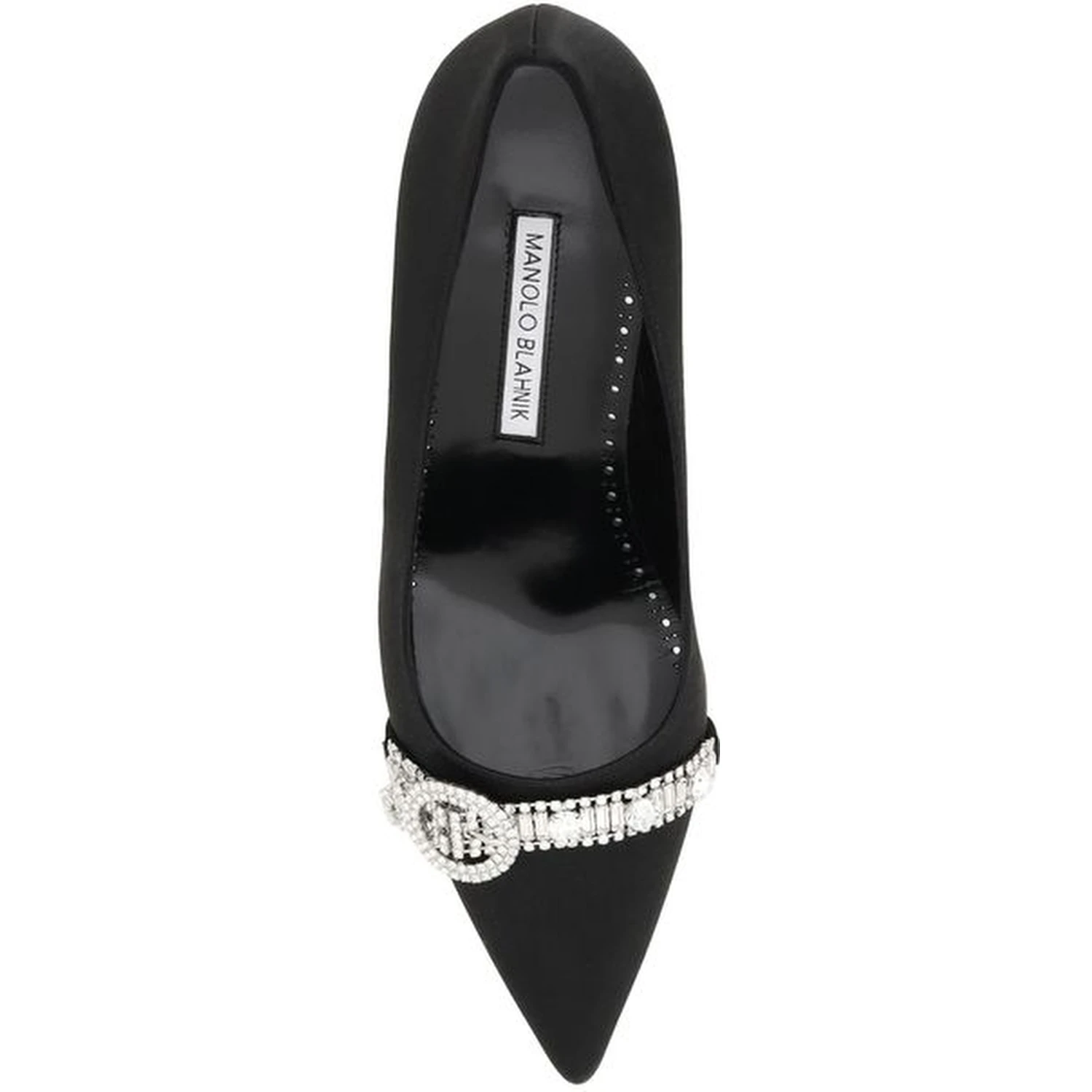 Black Asapump Satin Pumps