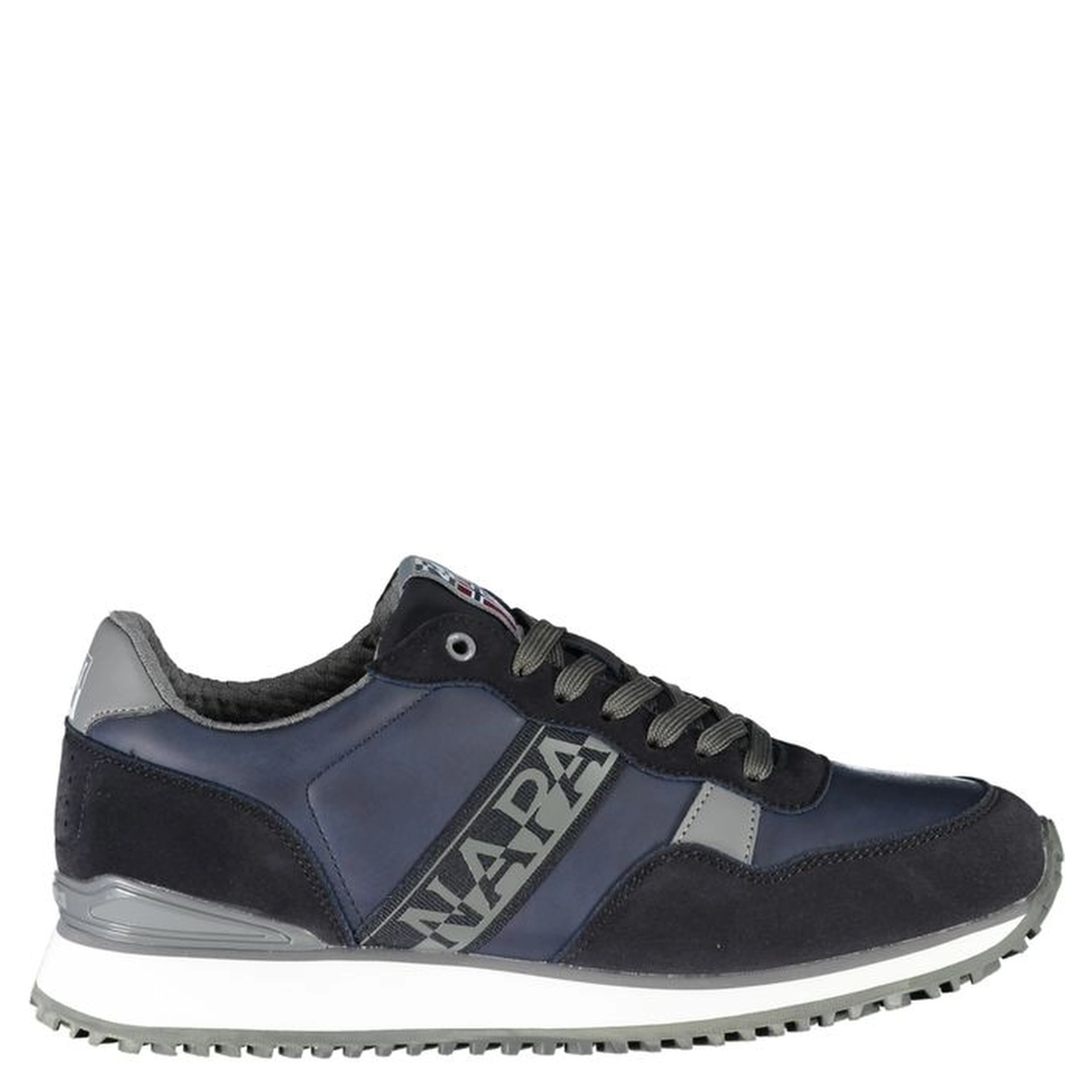 Blue Polyester Sneaker