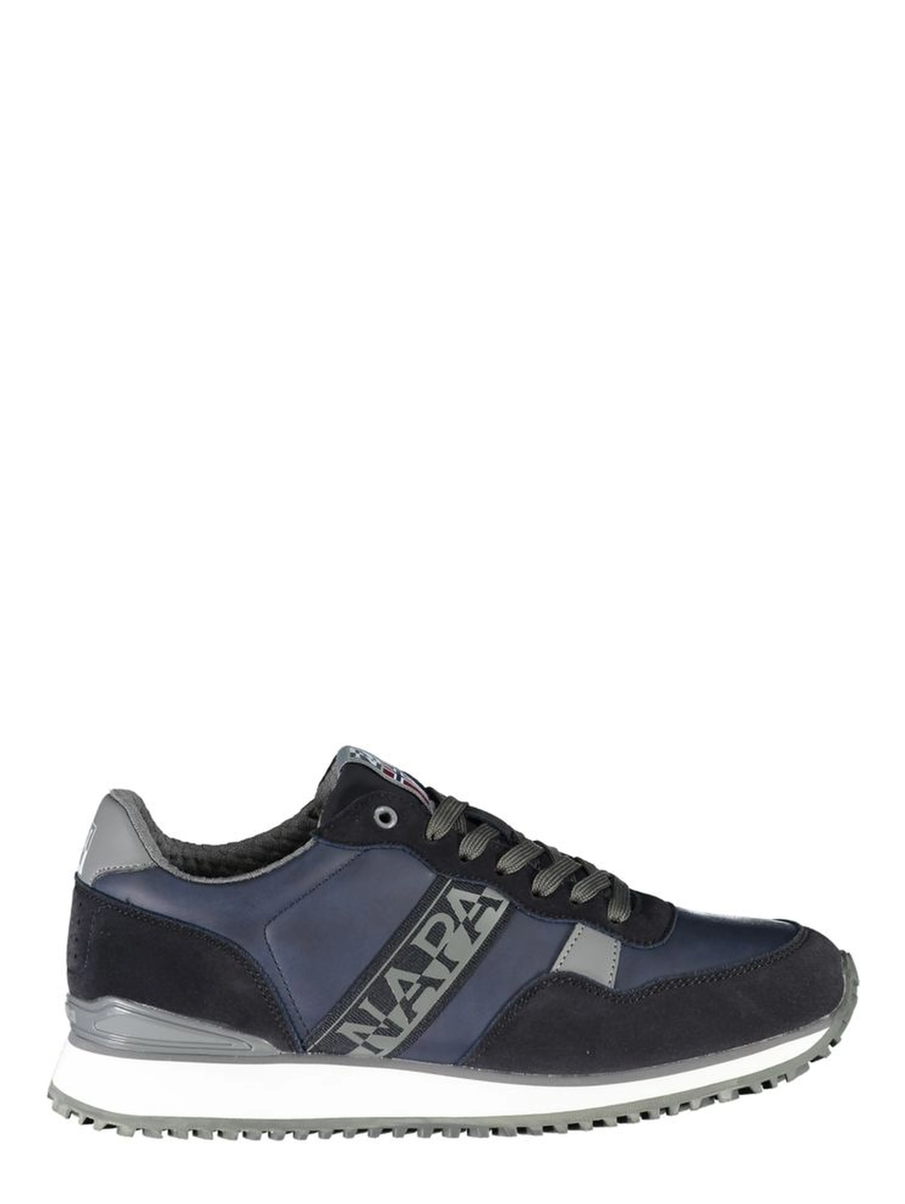 Blue Polyester Sneaker
