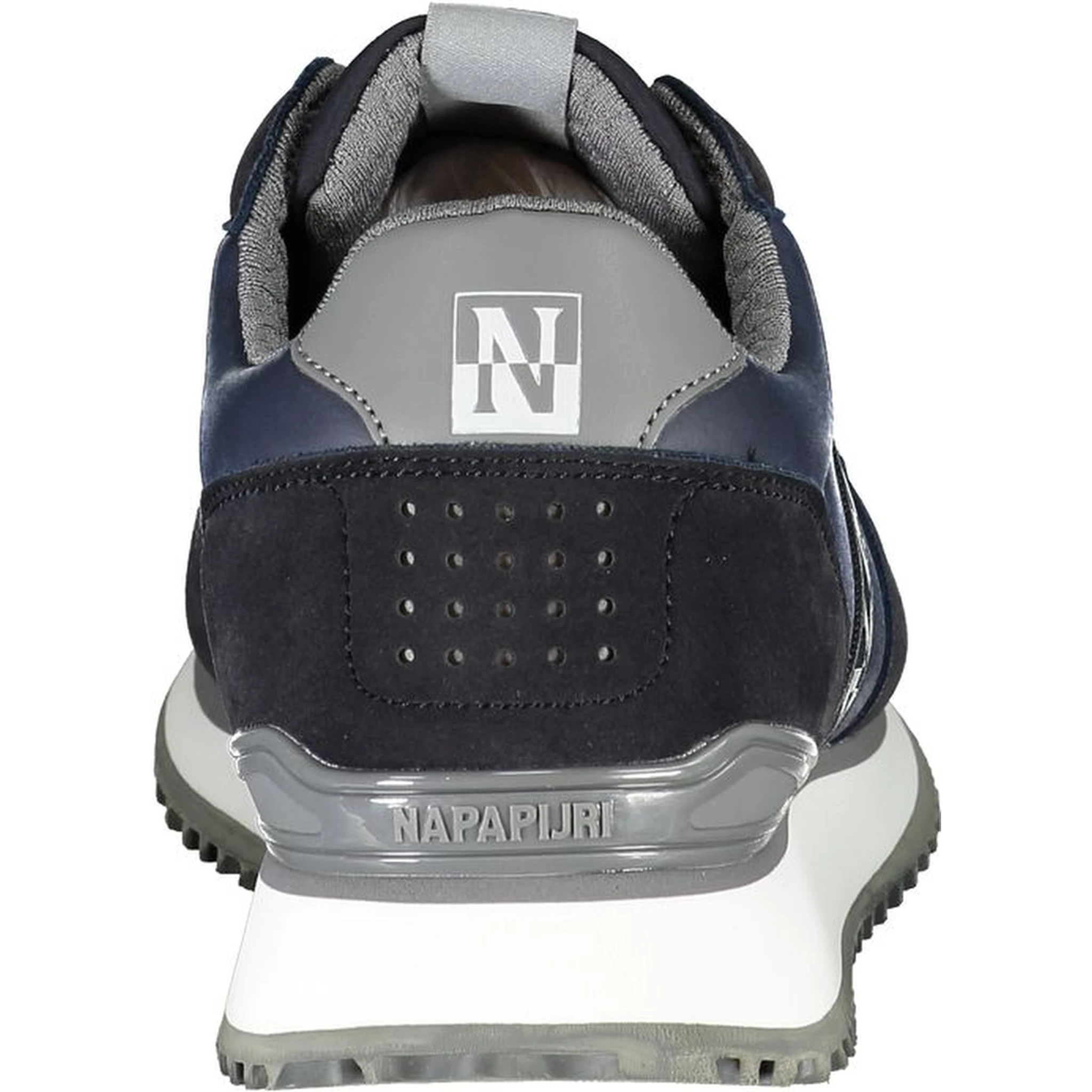Blue Polyester Sneaker