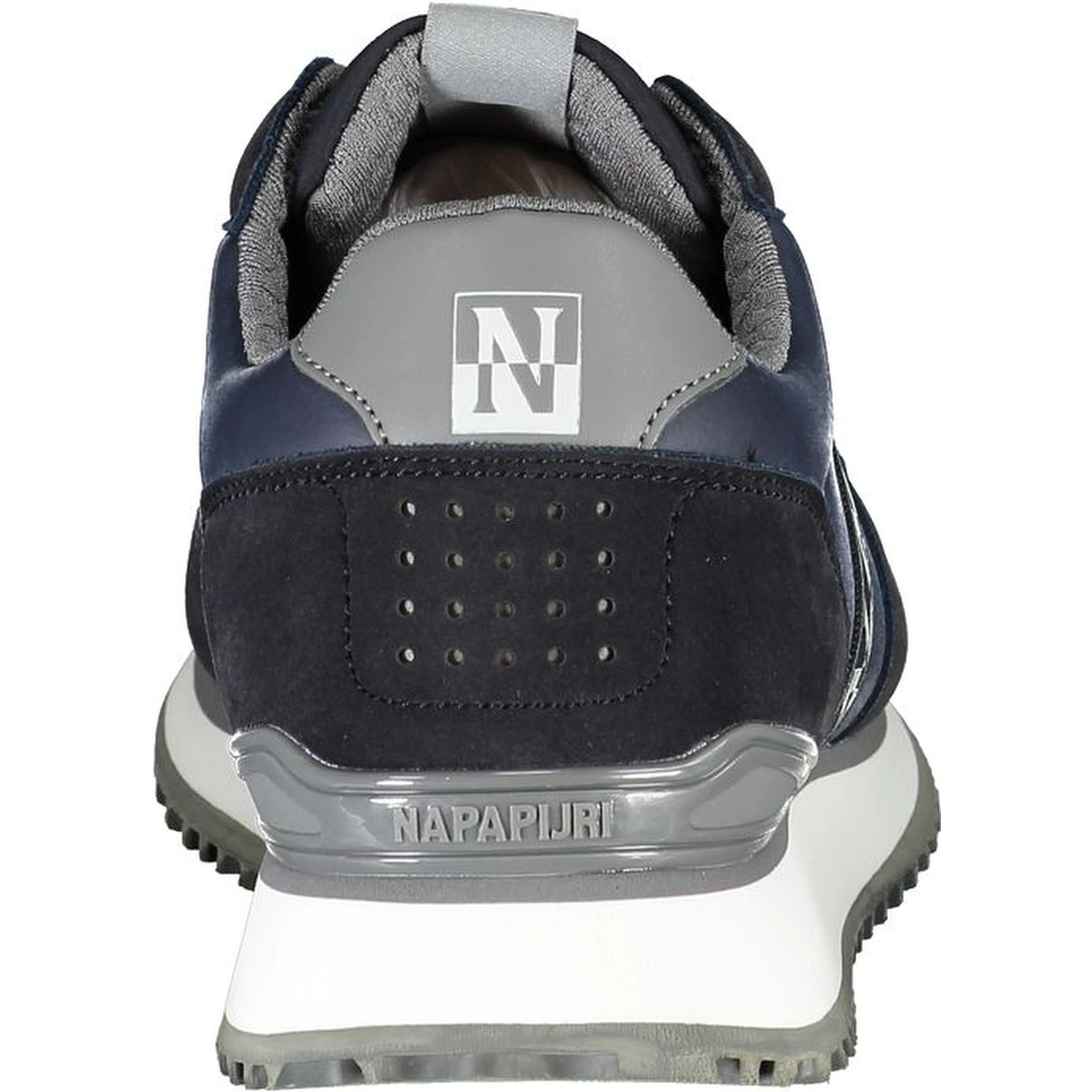 Blue Polyester Sneaker