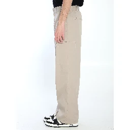 Straight cargo trousers