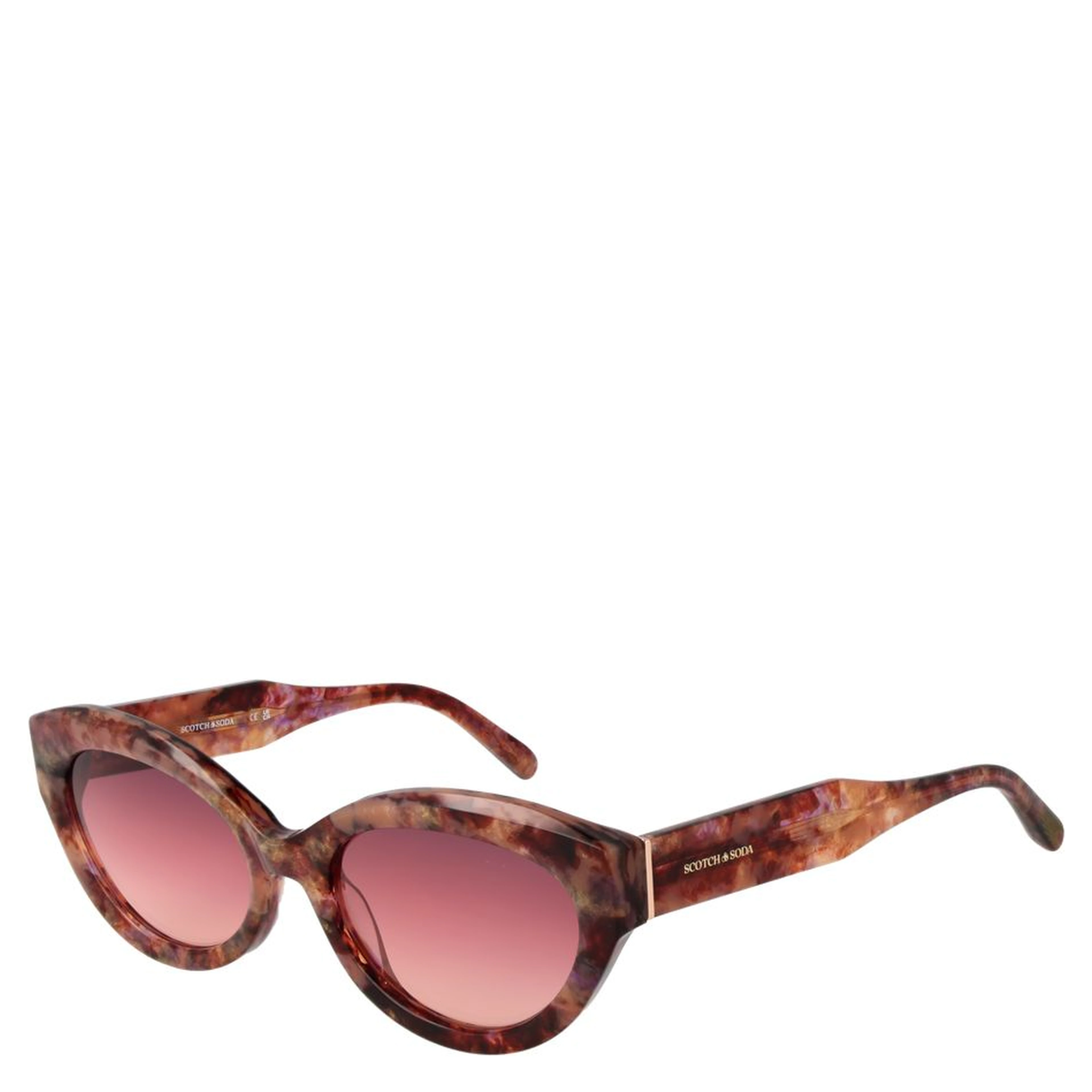Multicolor Acetate Sunglasses