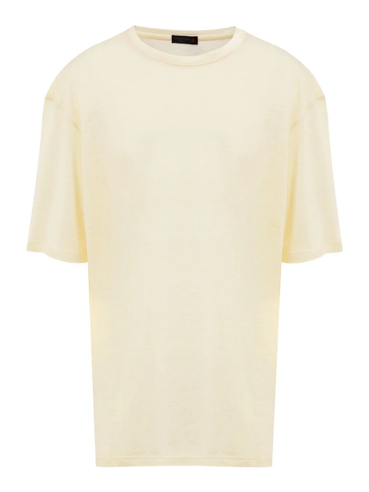 Yellow Linen T-Shirt