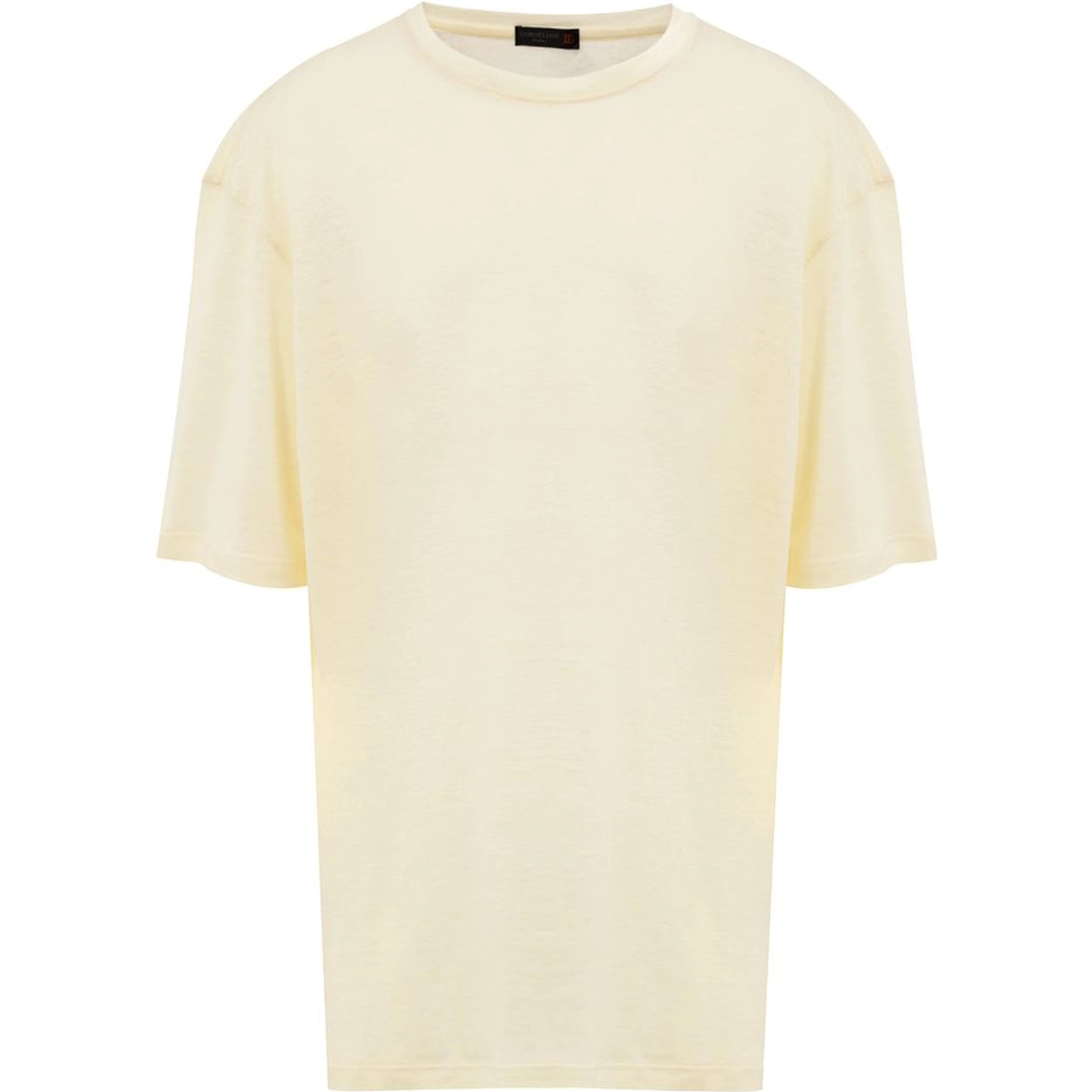 Yellow Linen T-Shirt