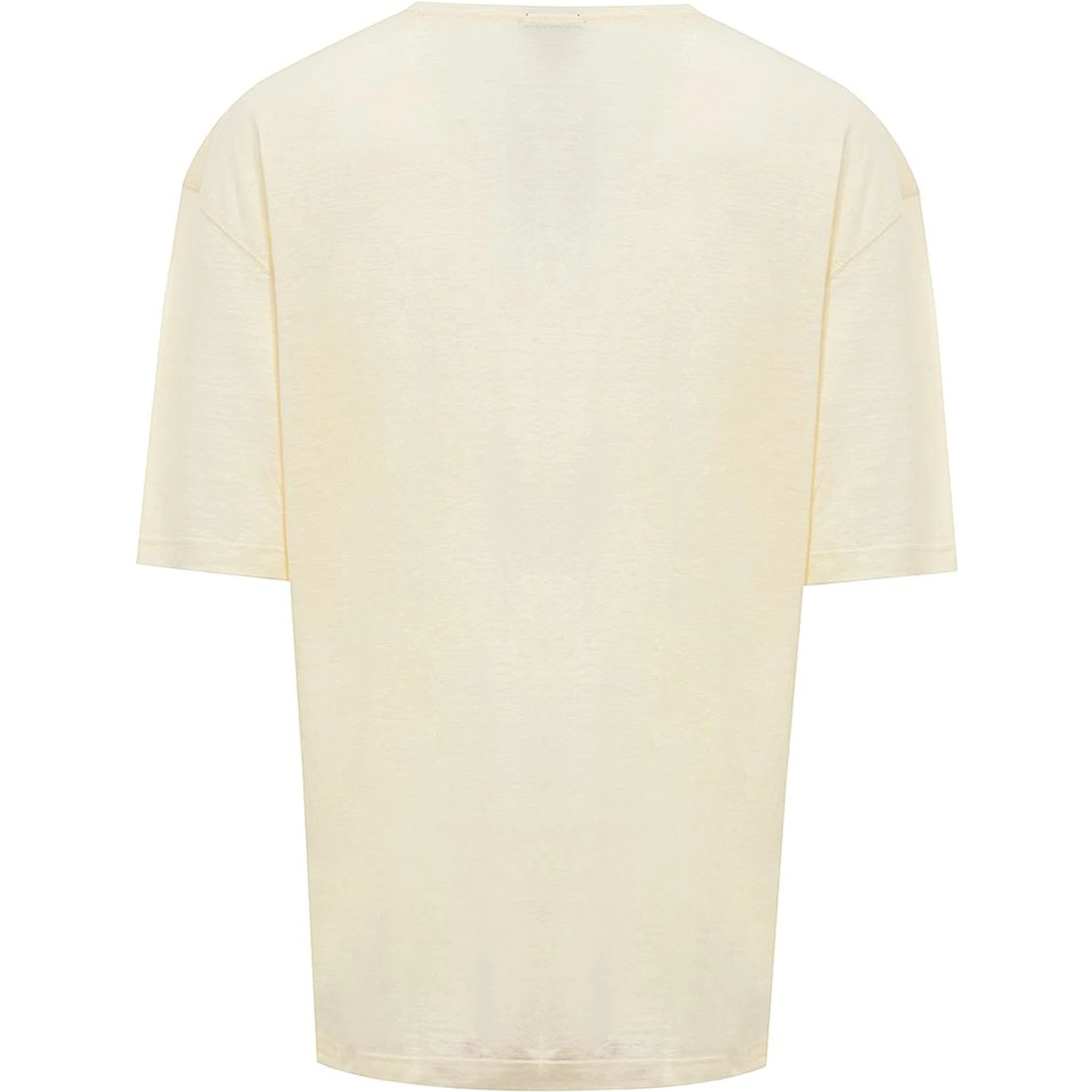 Yellow Linen T-Shirt