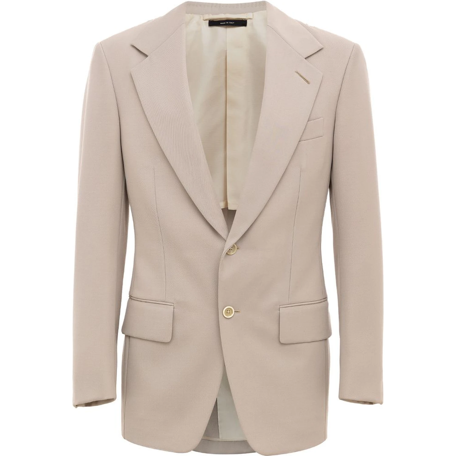 Beige Wool Blazer