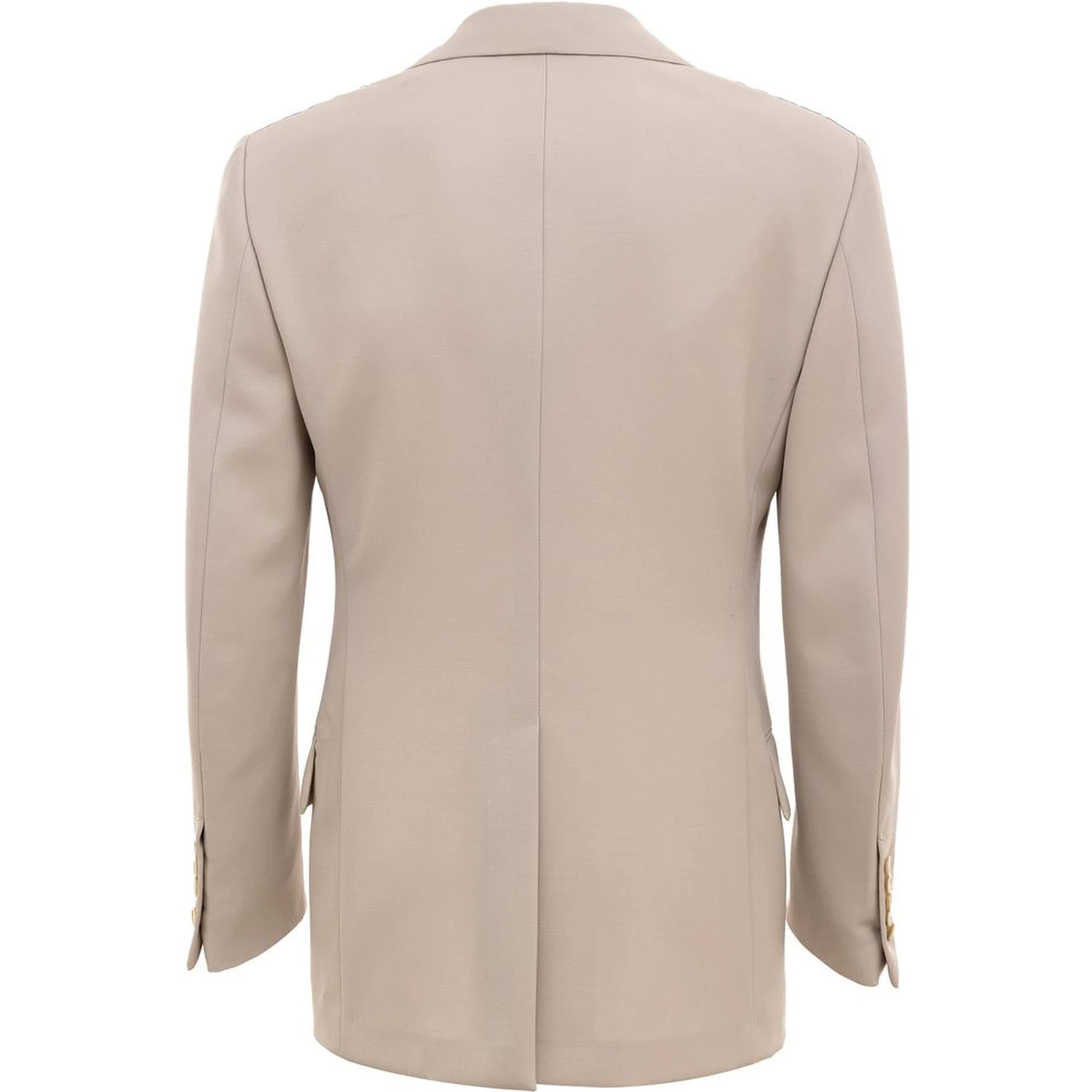 Beige Wool Blazer