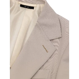 Beige Wool Blazer