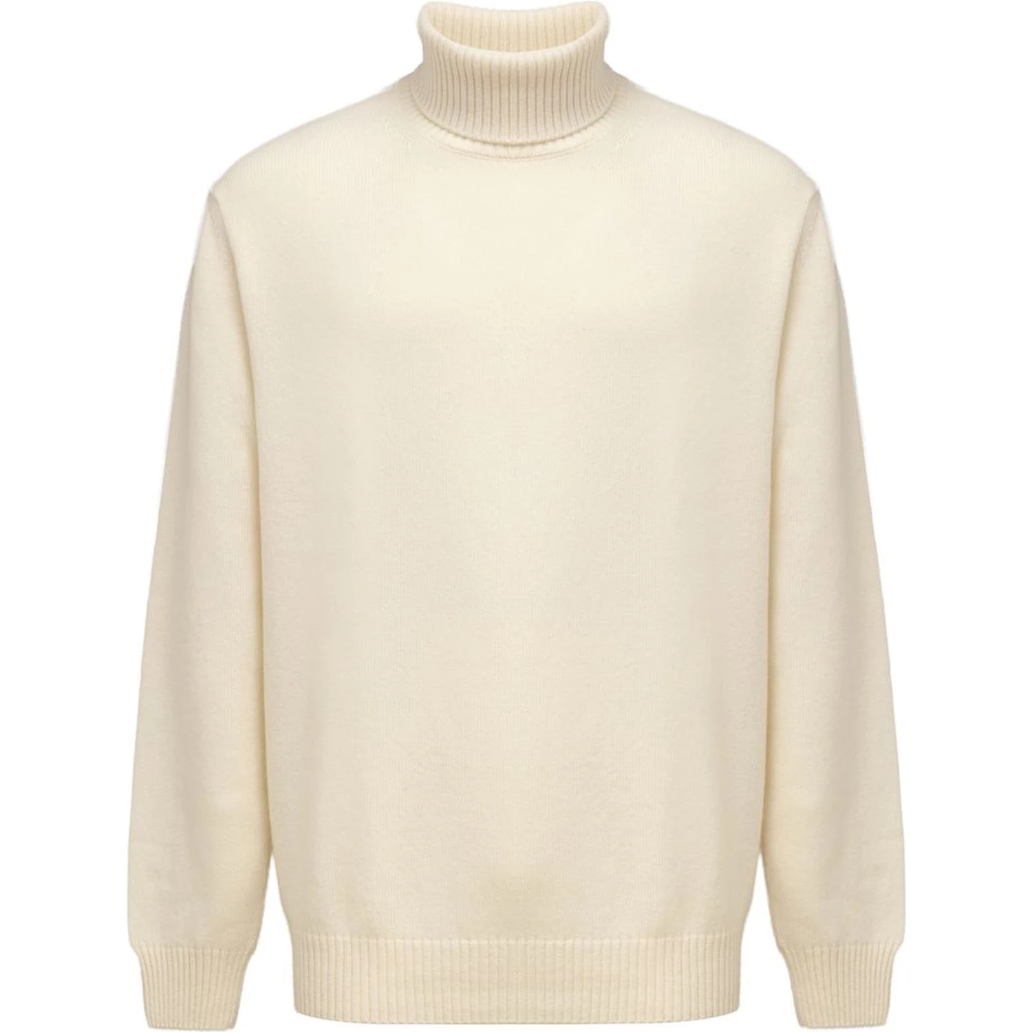 White Cashmere Turtleneck