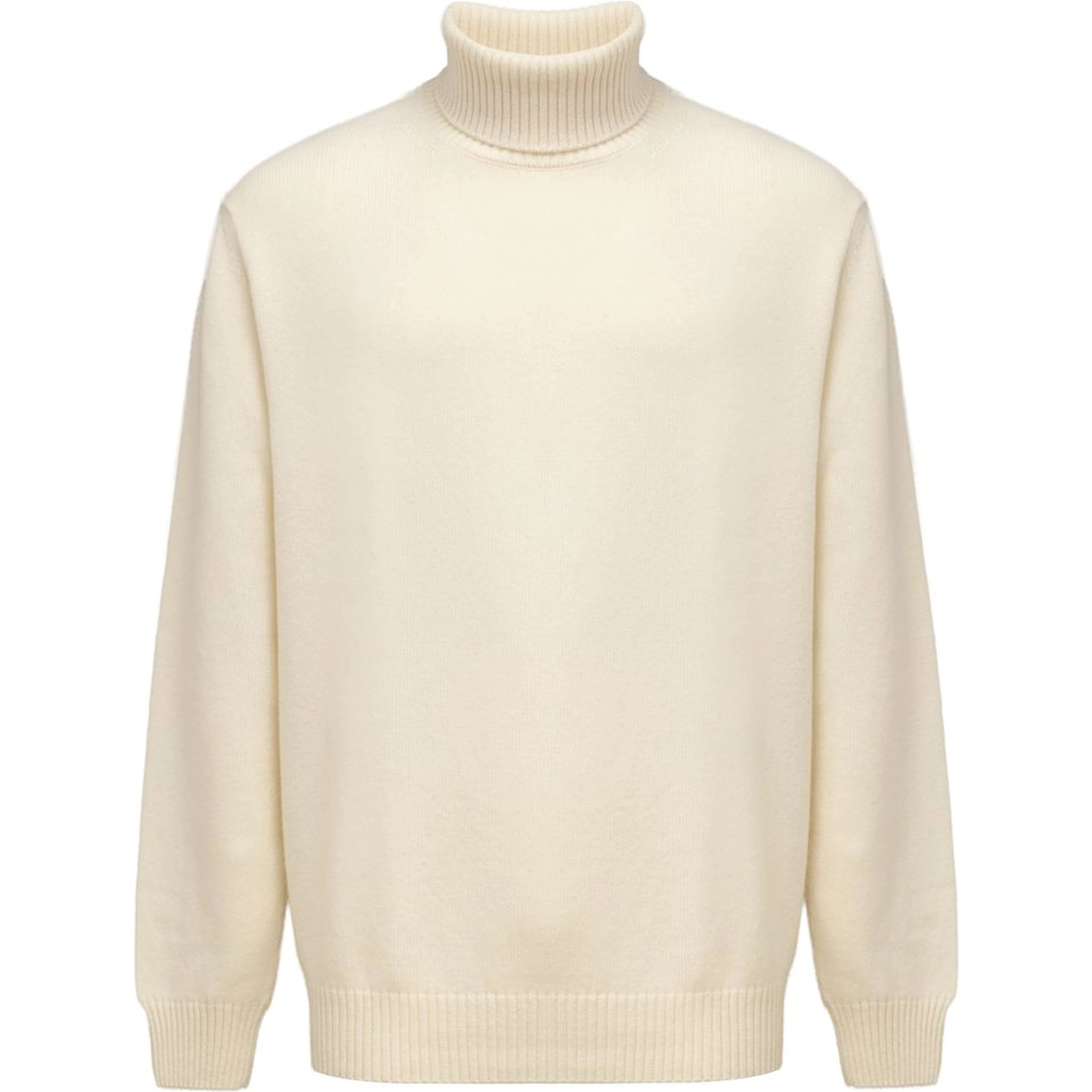 White Cashmere Turtleneck