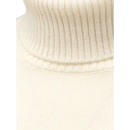 White Cashmere Turtleneck