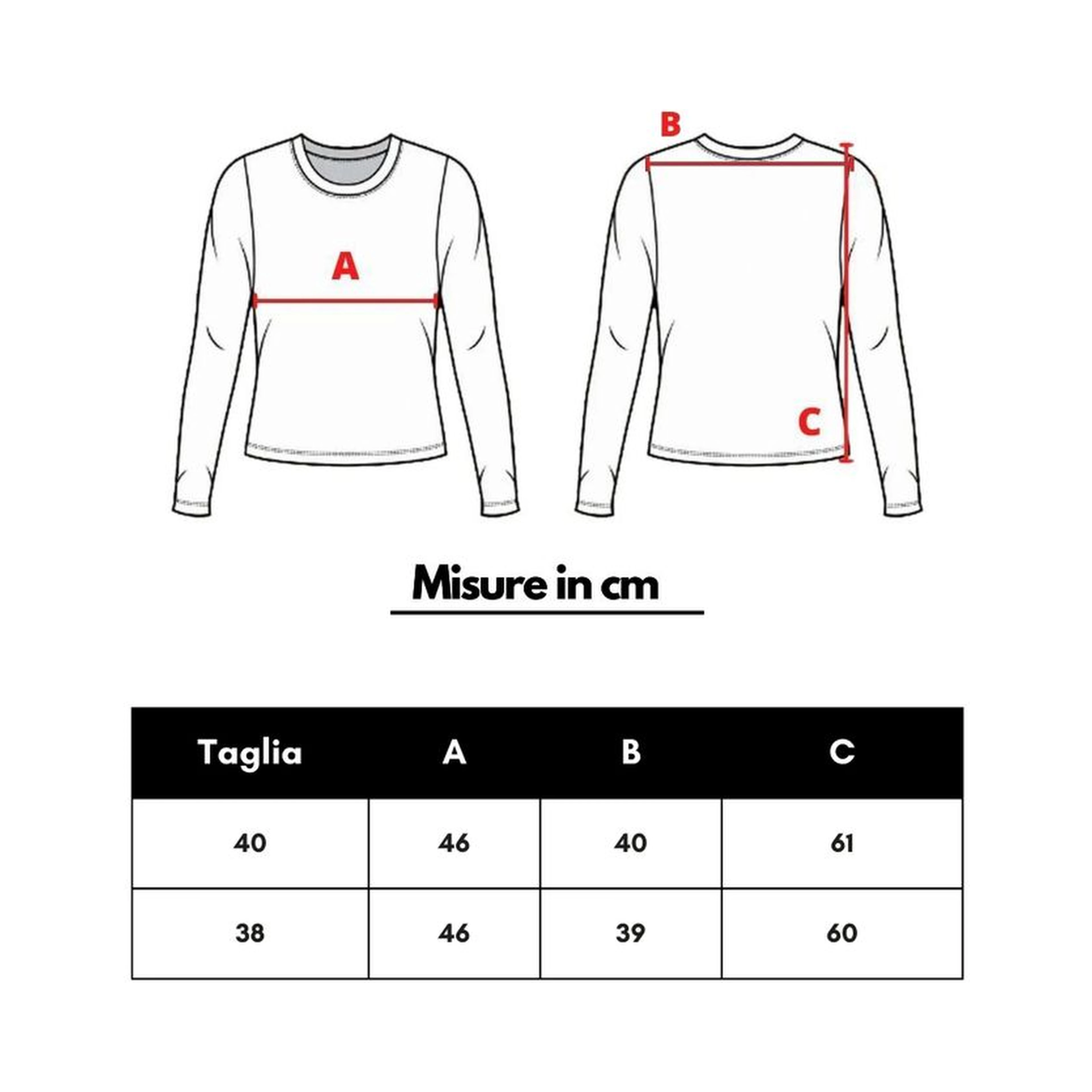 Black Viscose Long Sleeve