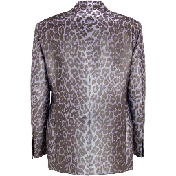 Purple Viscose Blazer