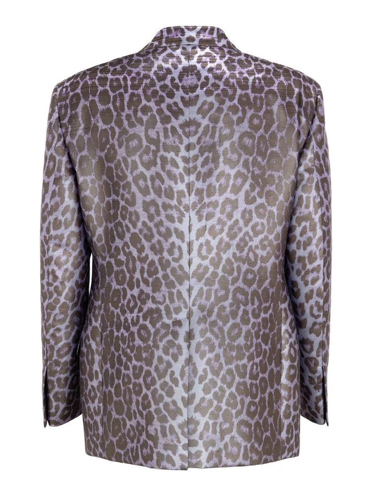 Purple Viscose Blazer alternative