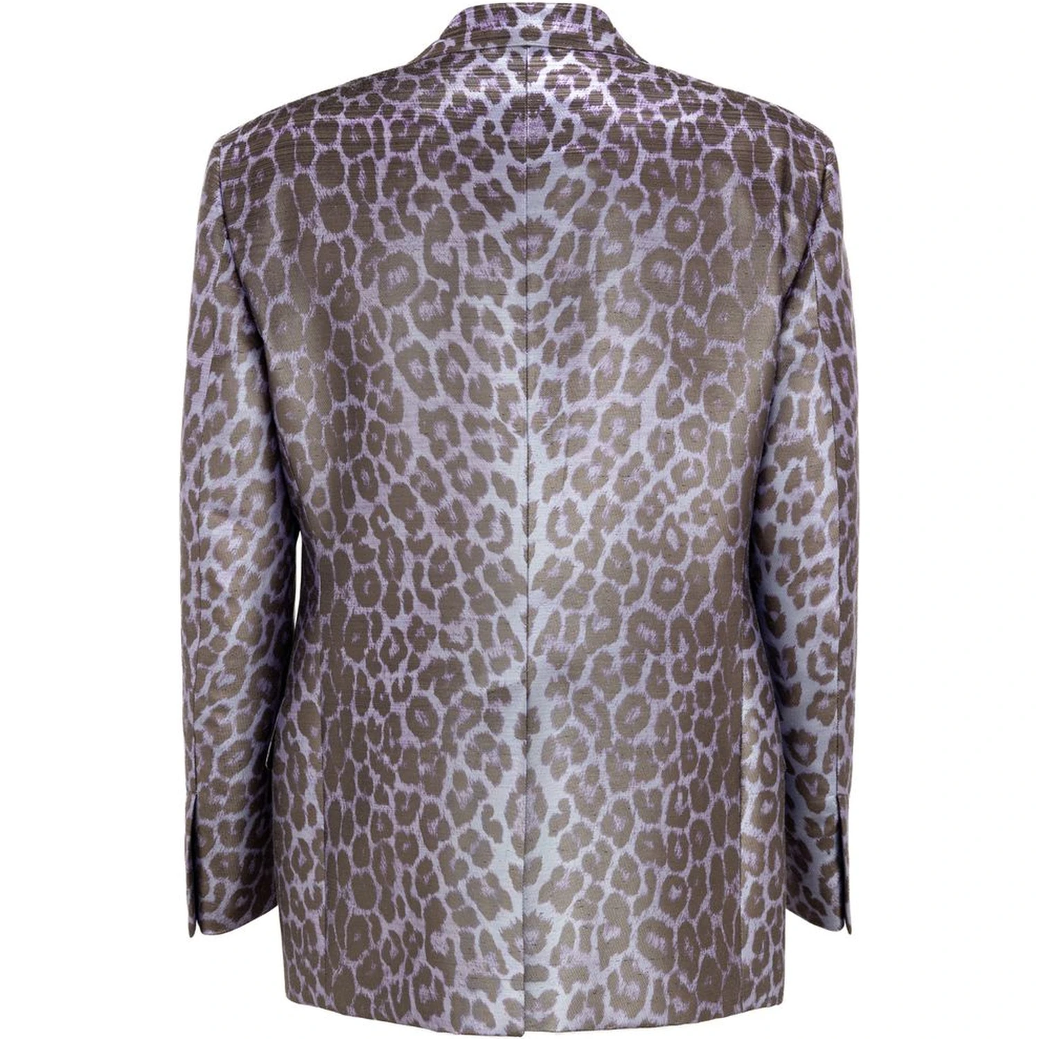 Purple Viscose Blazer