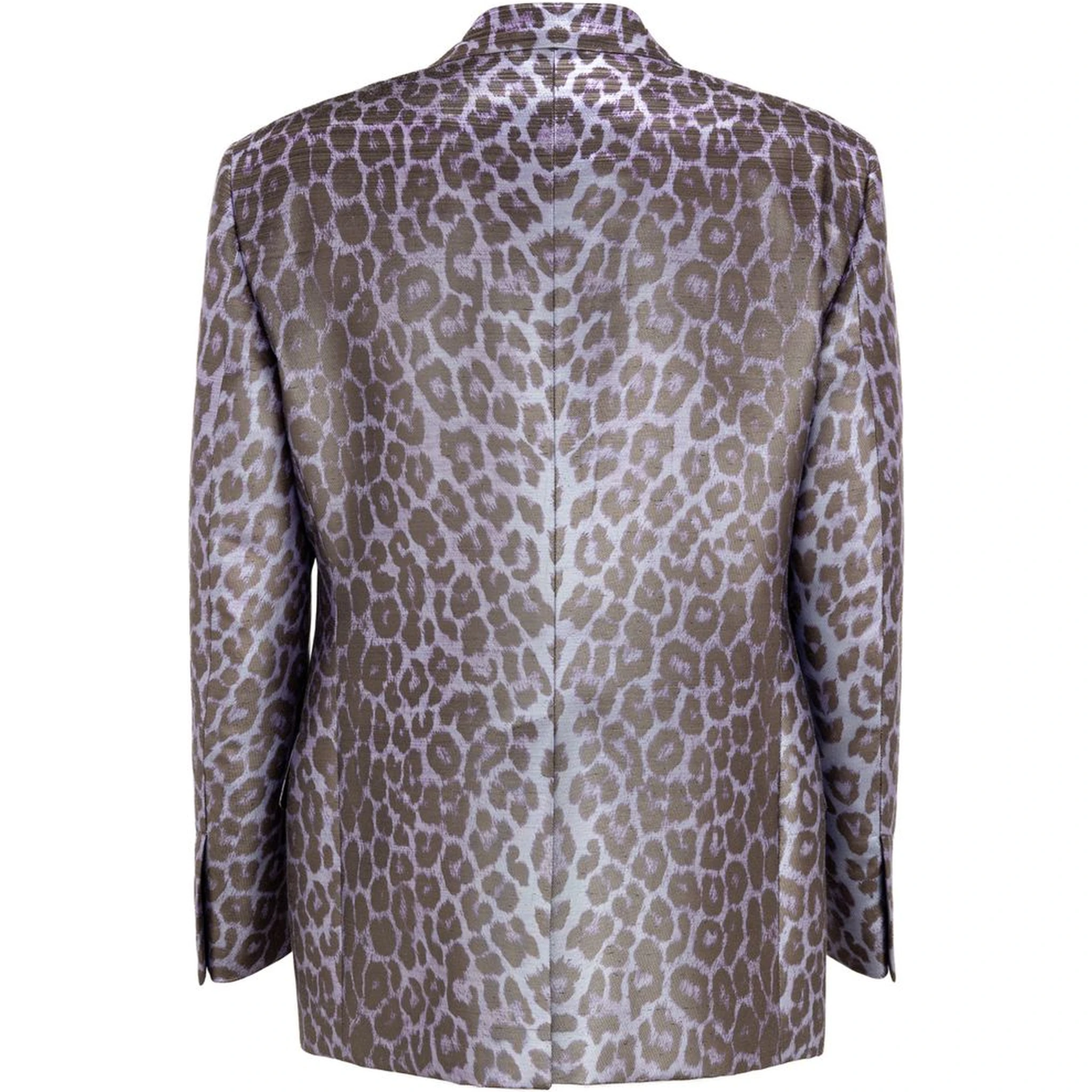 Purple Viscose Blazer