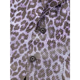 Purple Viscose Blazer