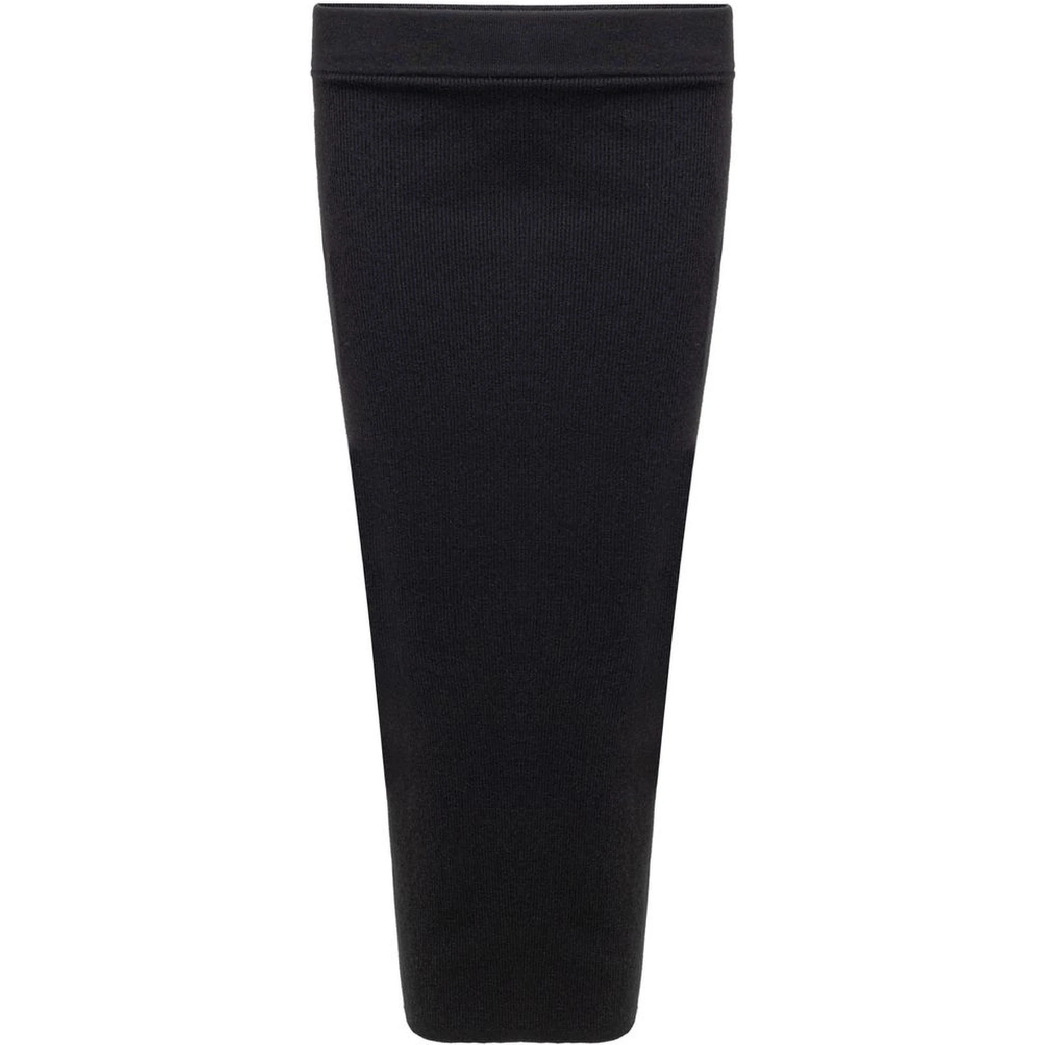 Black Cashmere Midi Skirt