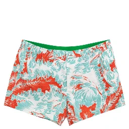 White Polyamide Swim Shorts