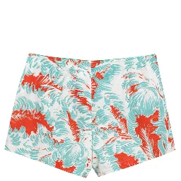 White Polyamide Swim Shorts