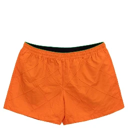 Orange Polyamide Swim Short