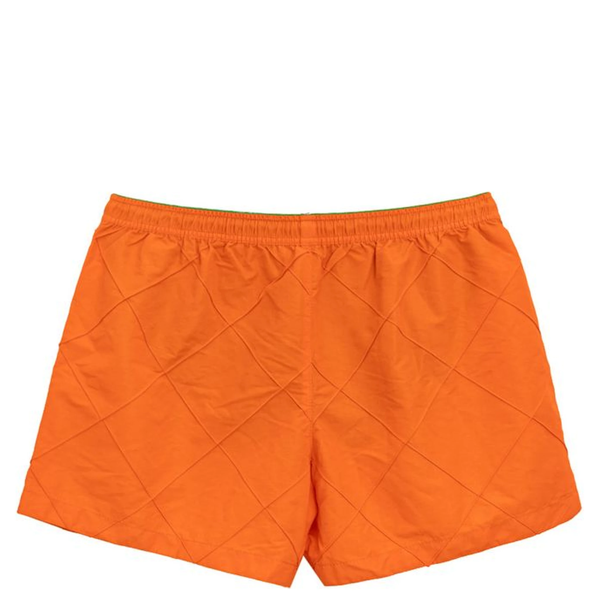 Orange Polyamide Swim Short