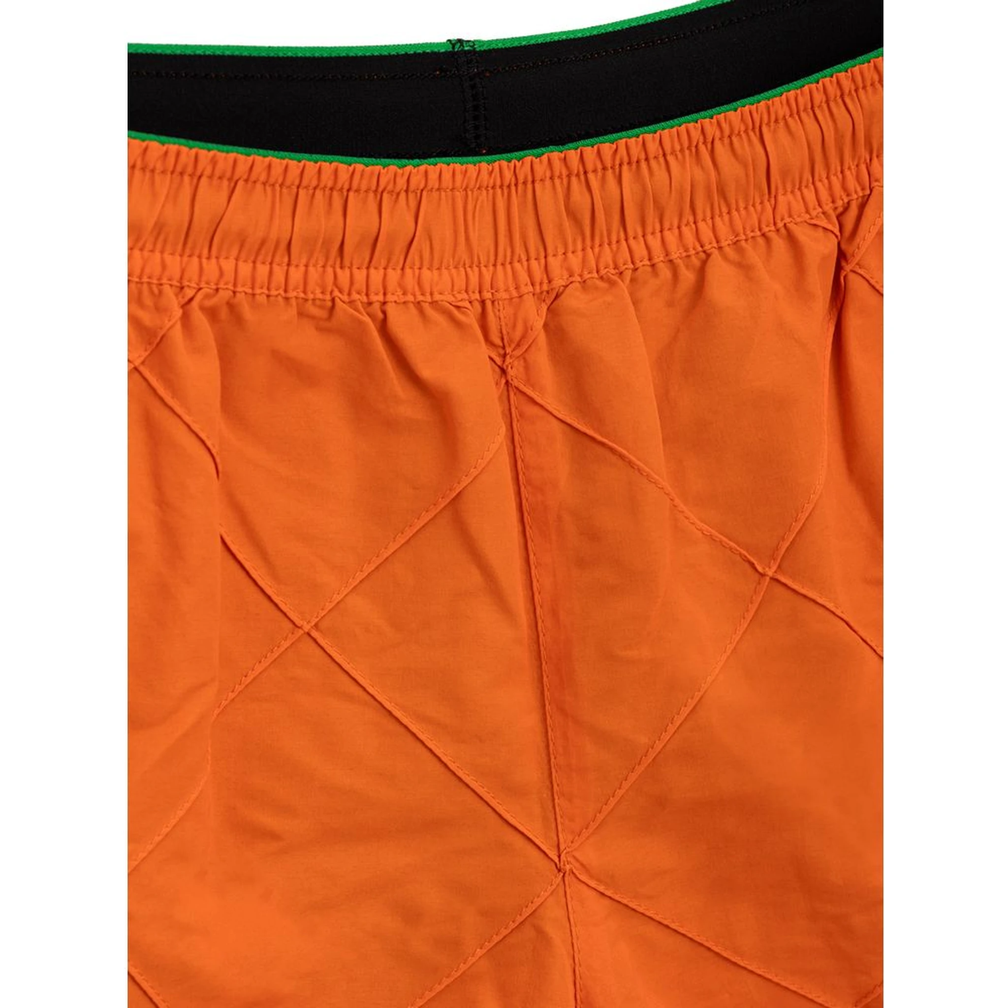 Orange Polyamide Swim Short