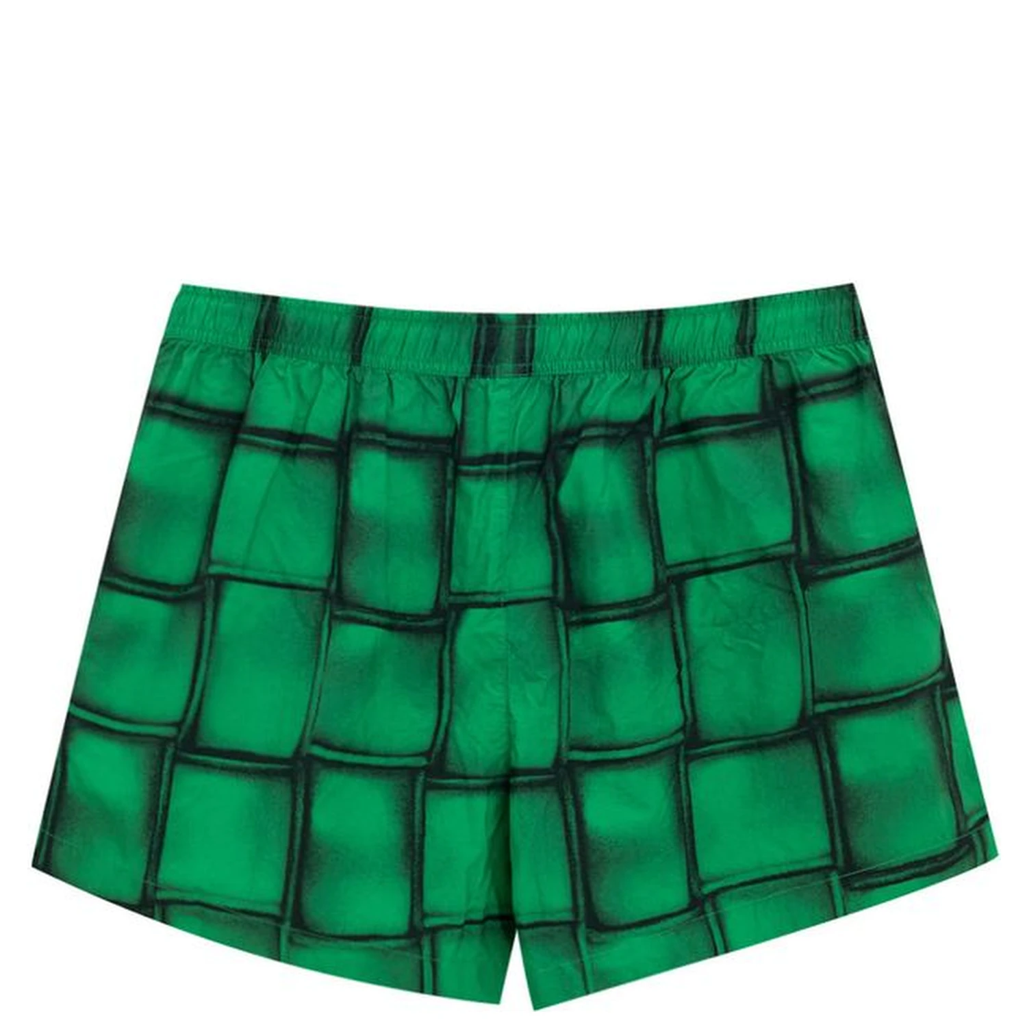Green Polyamide Swim Shorts