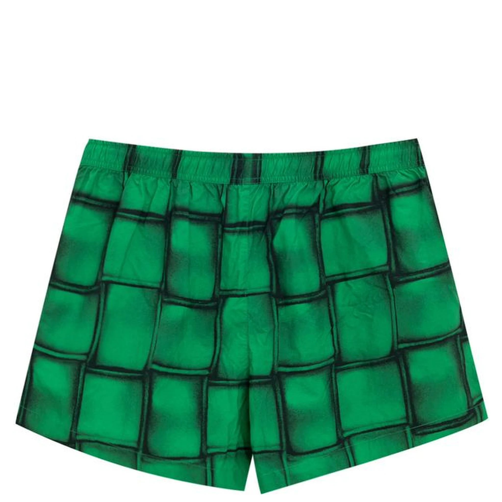 Green Polyamide Swim Shorts