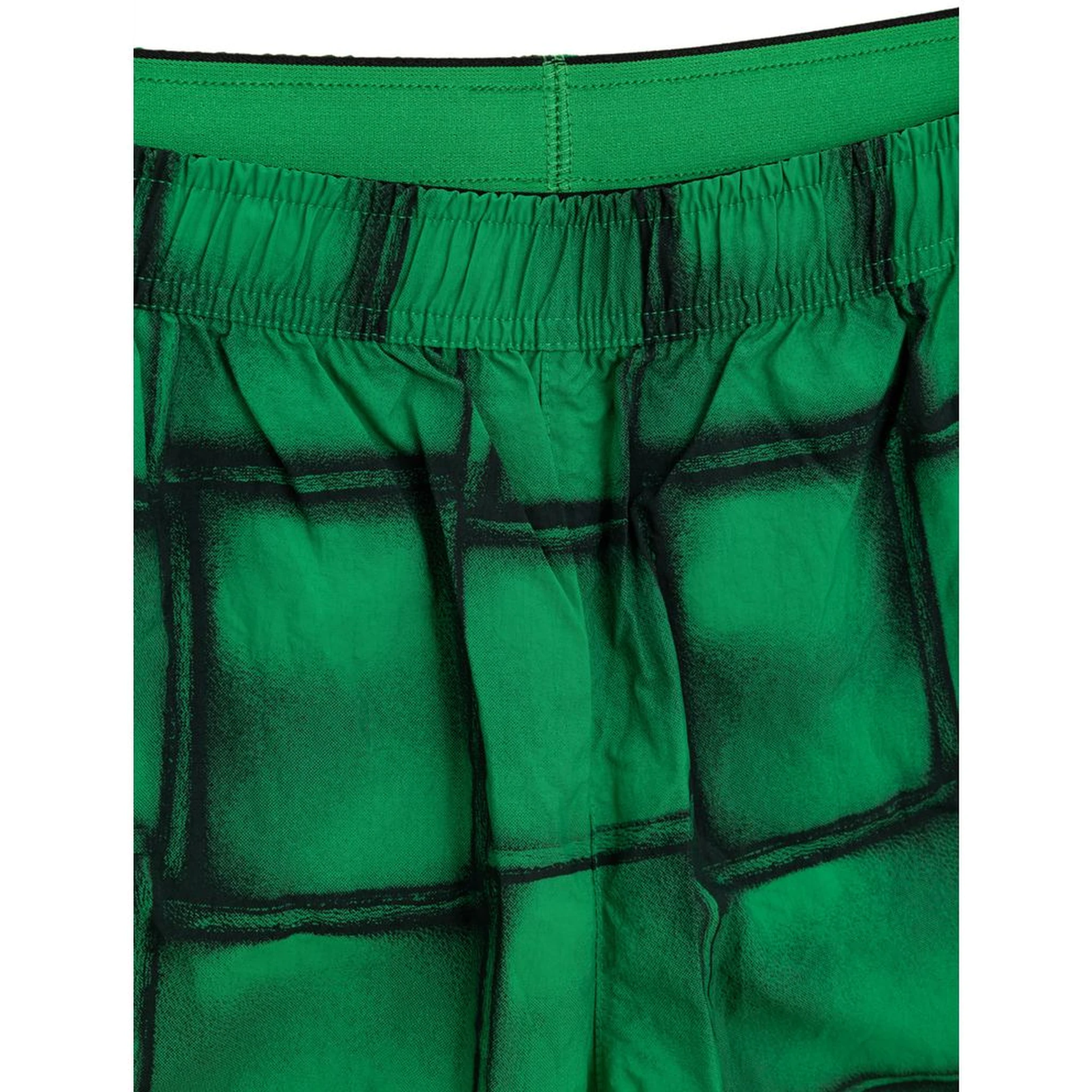 Green Polyamide Swim Shorts
