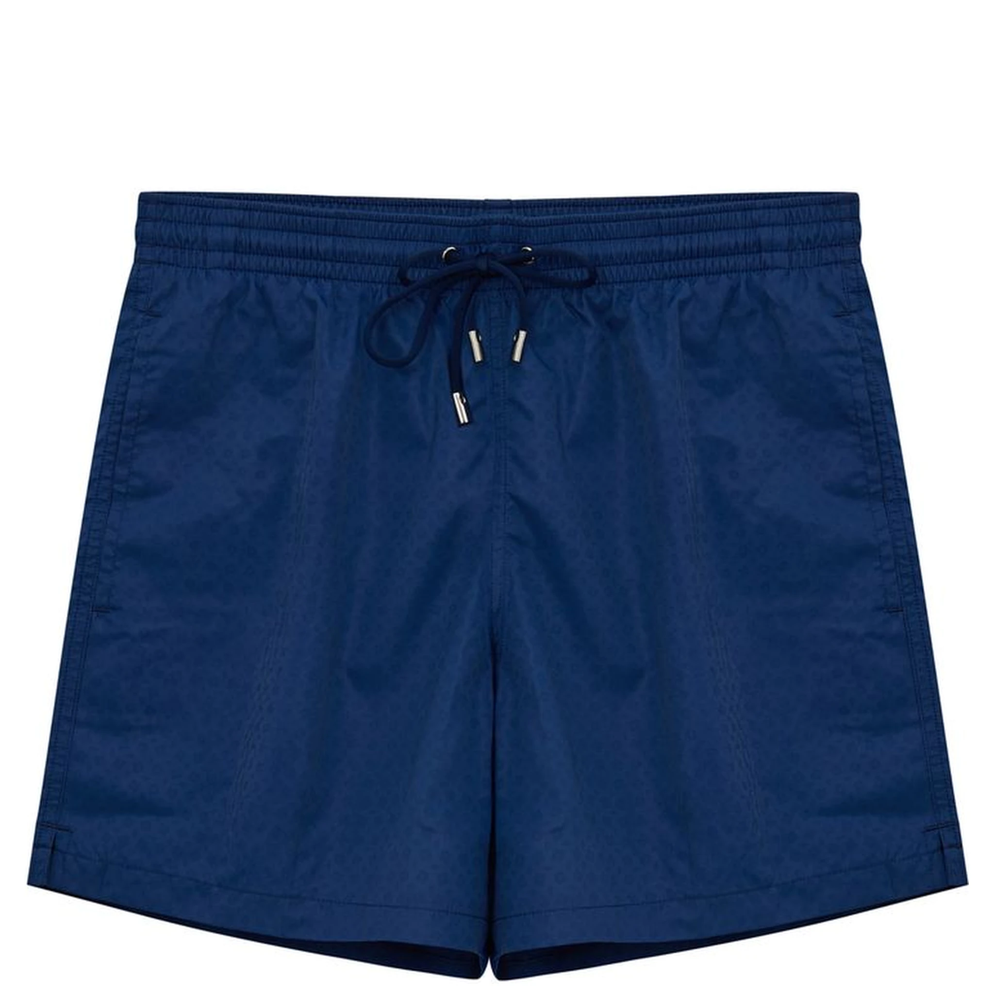 Blue Polyester Swim Shorts