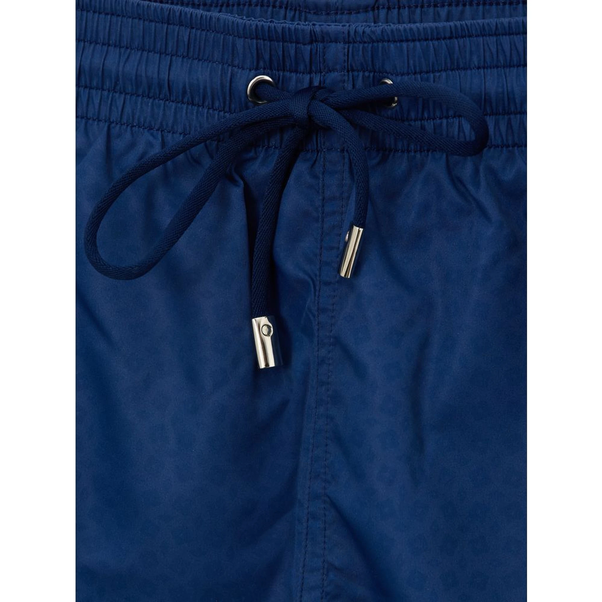 Blue Polyester Swim Shorts
