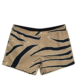 Beige Polyamide Swim Shorts