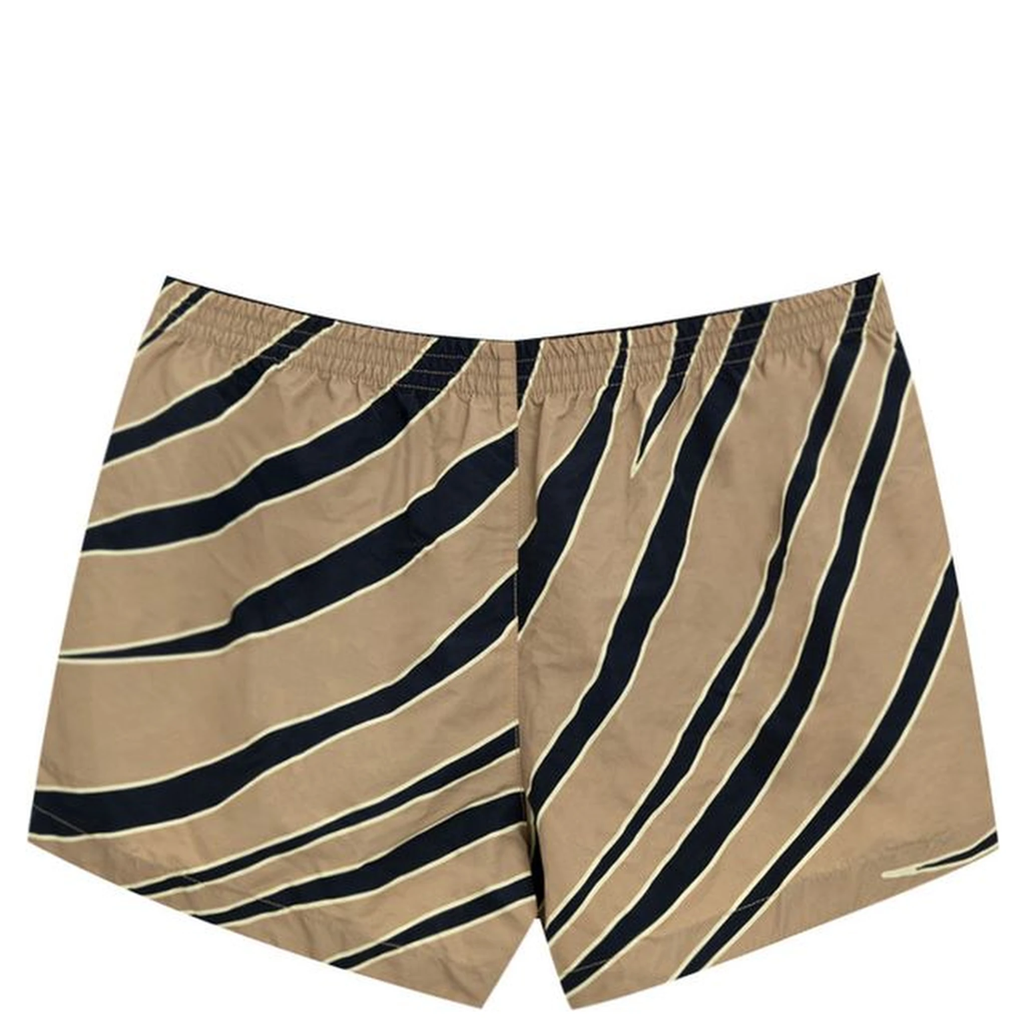 Beige Polyamide Swim Shorts