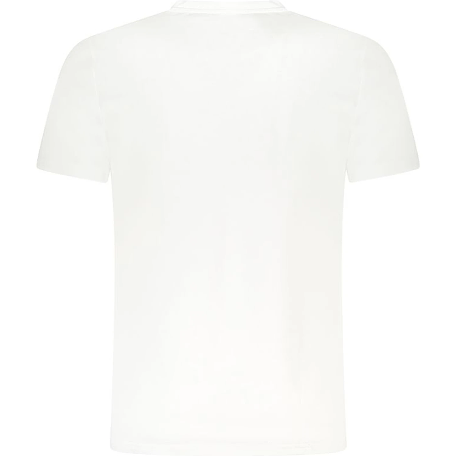 White Cotton Men T-Shirt