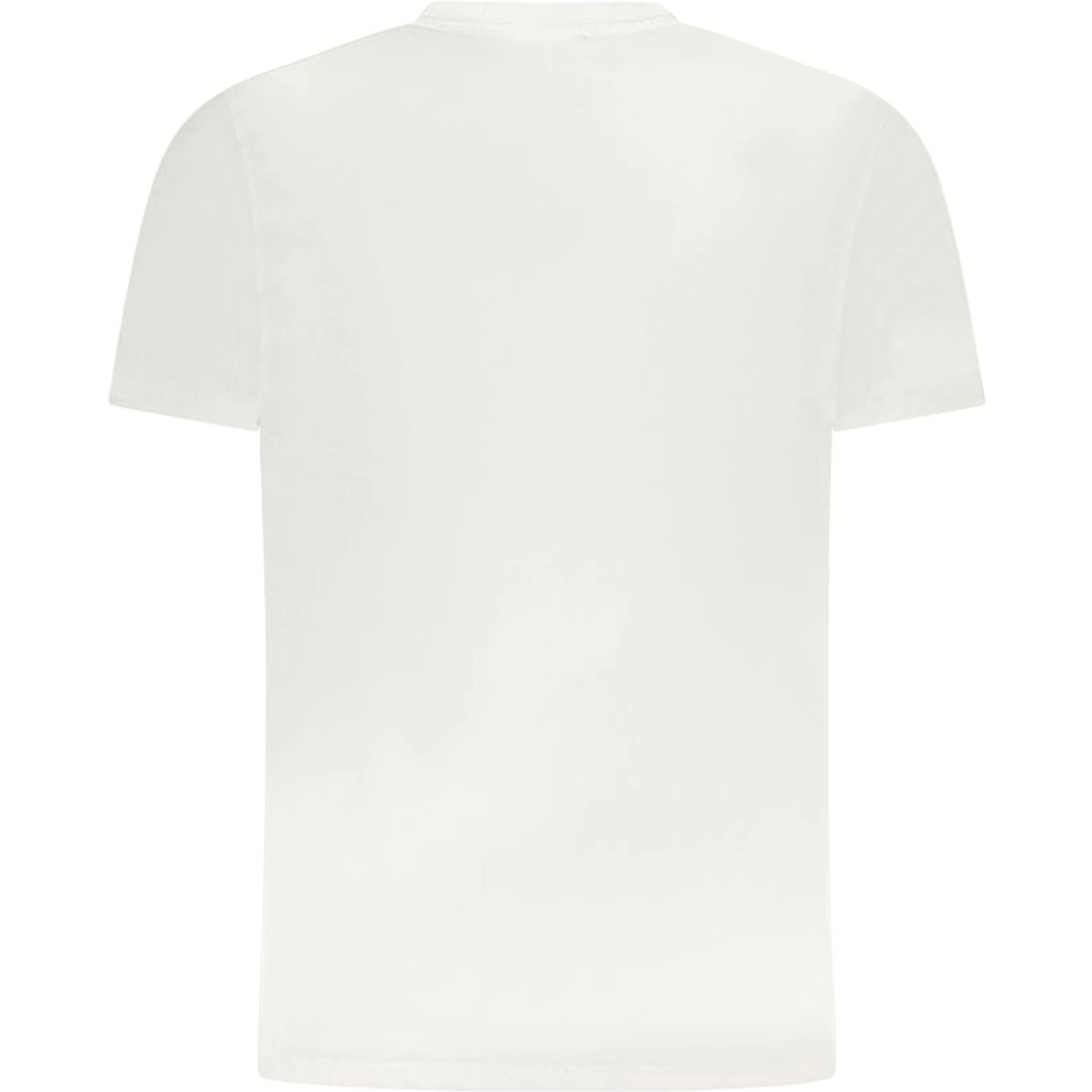 White Cotton Men T-Shirt