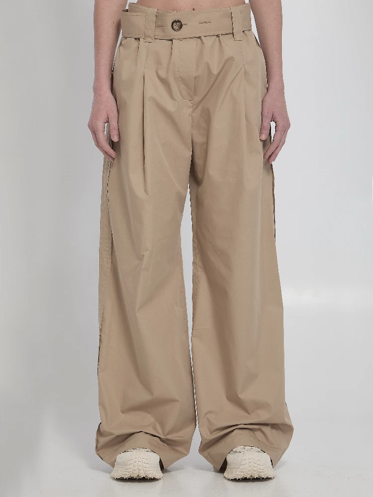 Wide trousers