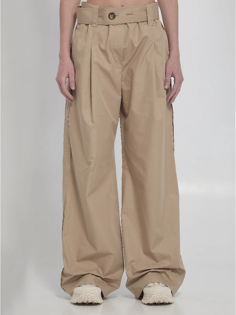 Wide trousers