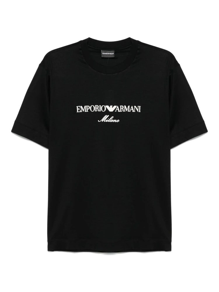 Cotton T-shirt In Blue