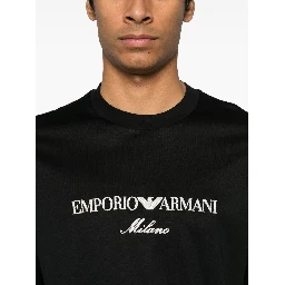 Cotton T-shirt In Blue