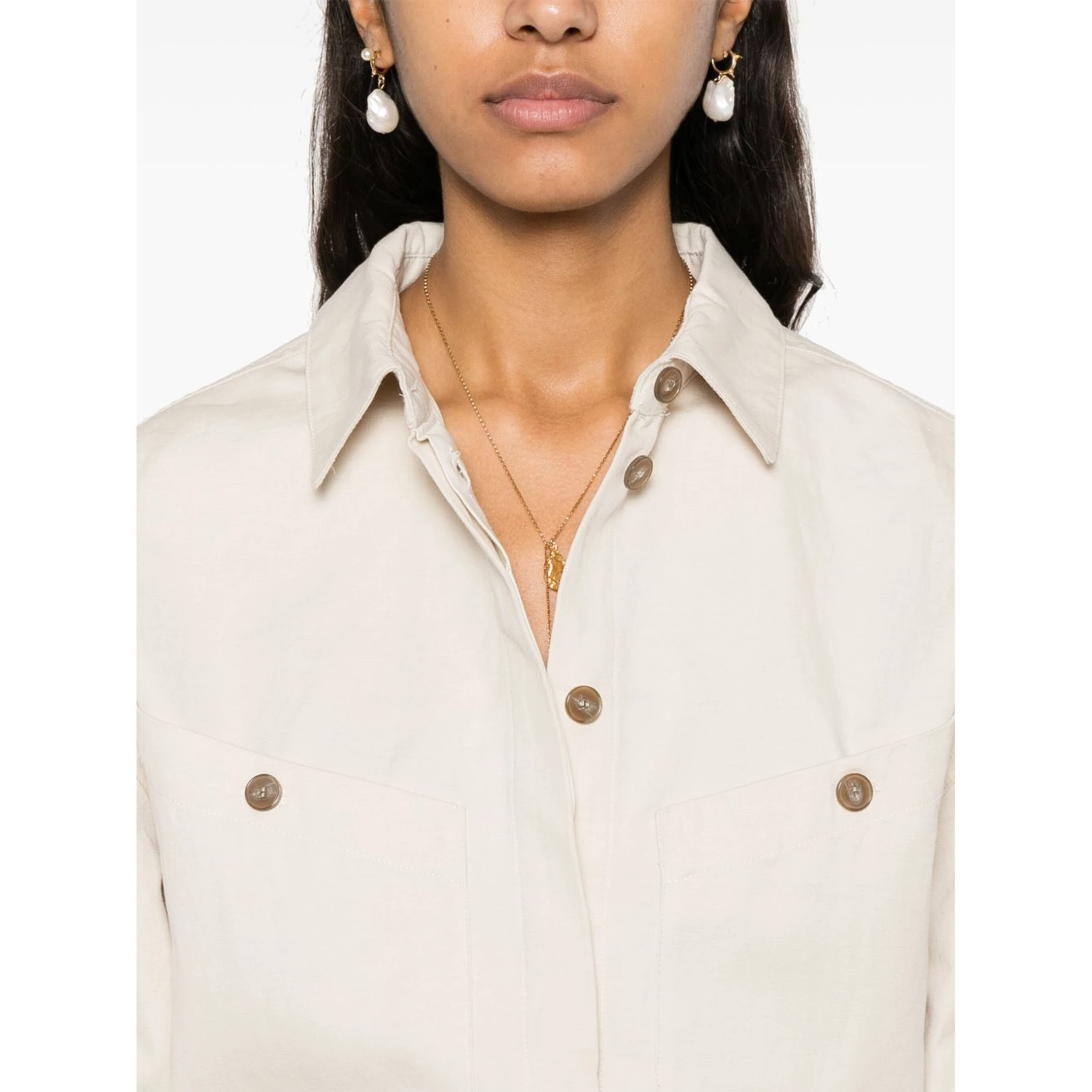 IRO NOLANI COTTON T-SHIRT