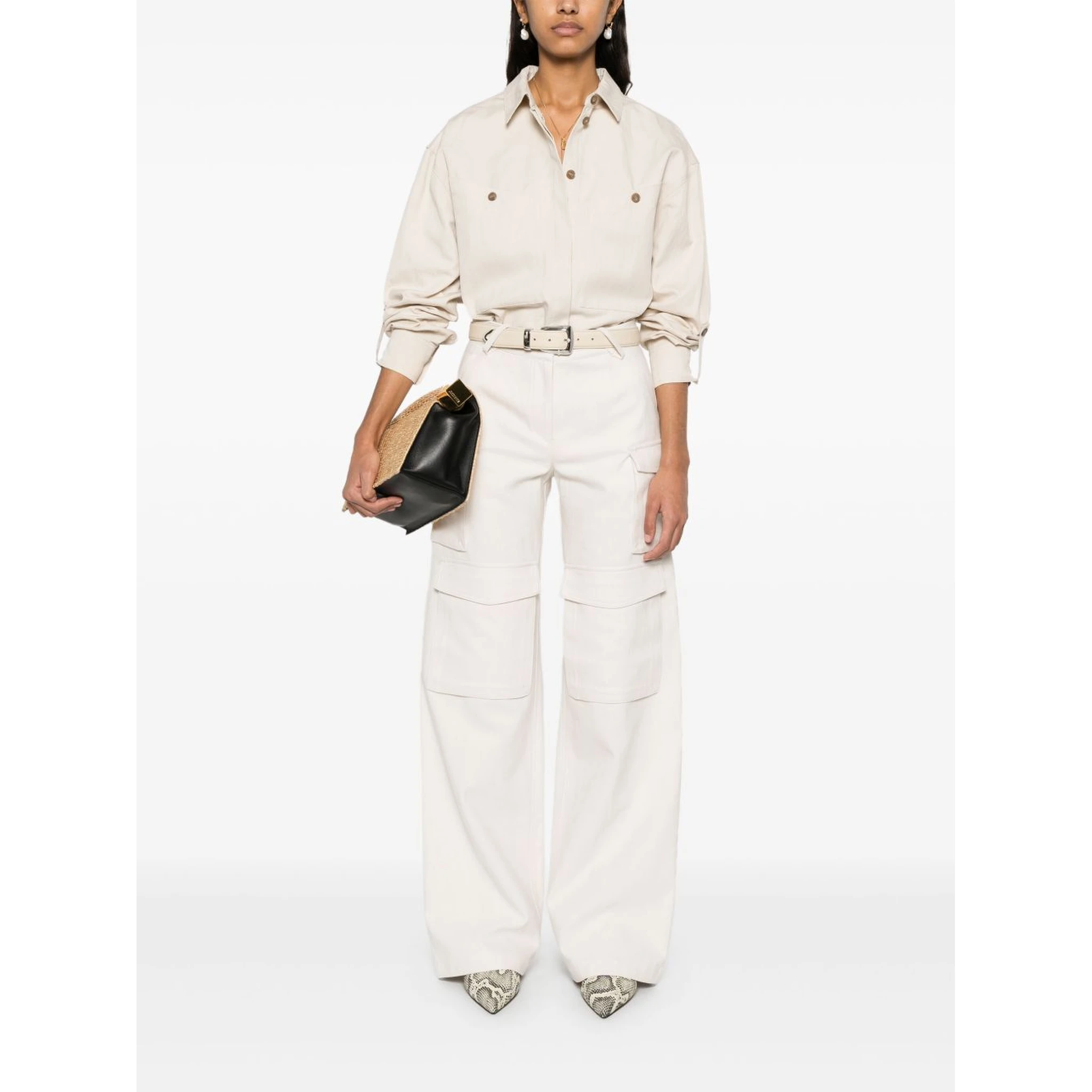 IRO NOLANI COTTON T-SHIRT