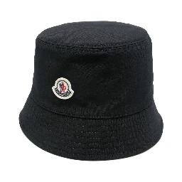 logo-patch bucket hat